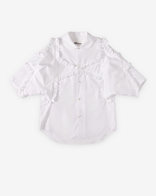 Noir Kei Ninomiya - Women's Ruffle Blouse - (White)