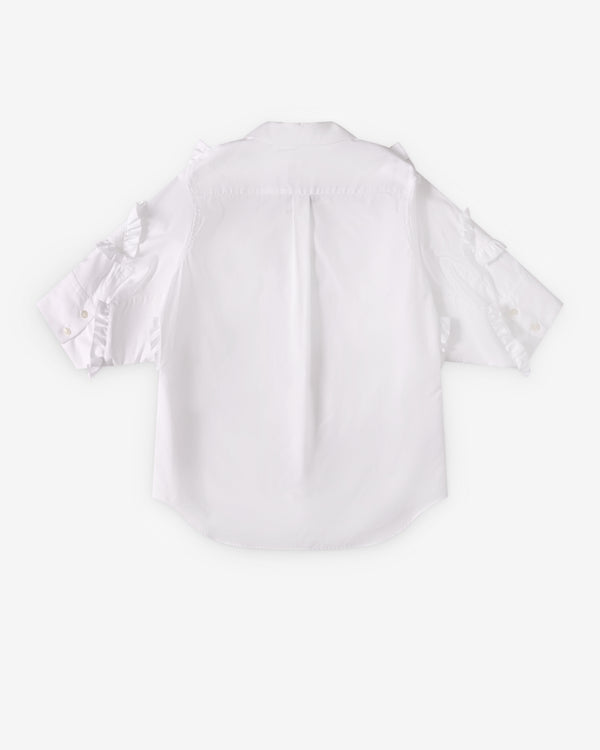 Noir Kei Ninomiya - Women's Ruffle Blouse - (White)