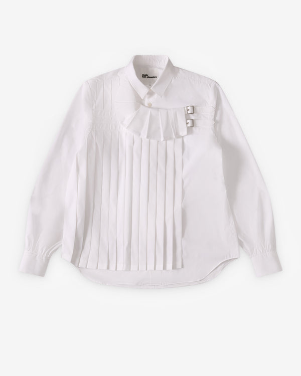 Noir Kei Ninomiya - Women's Buckle Shirt - (White)