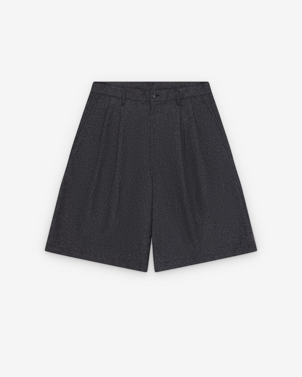CDG Shirt - Men's Wool Pleated Shorts - (Grey)