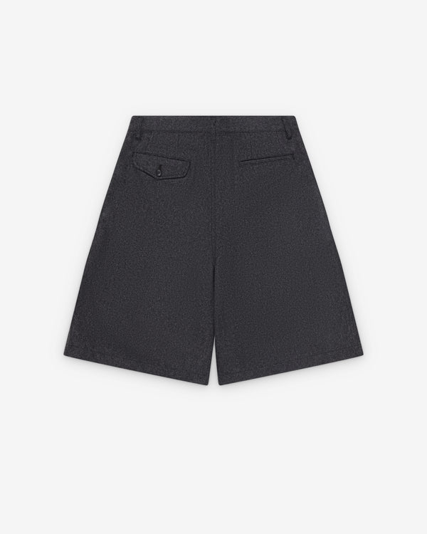 CDG Shirt - Men's Wool Pleated Shorts - (Grey)