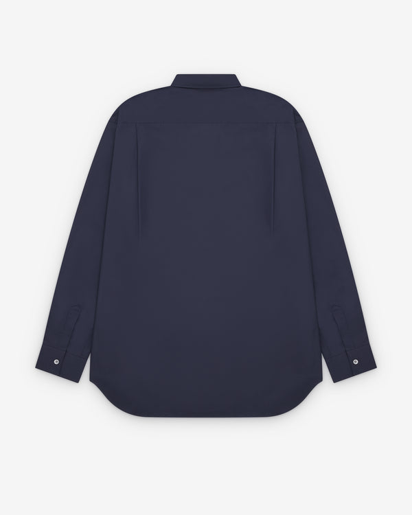 CDG Shirt Forever - Classic Fit Cotton Shirt - (Navy)