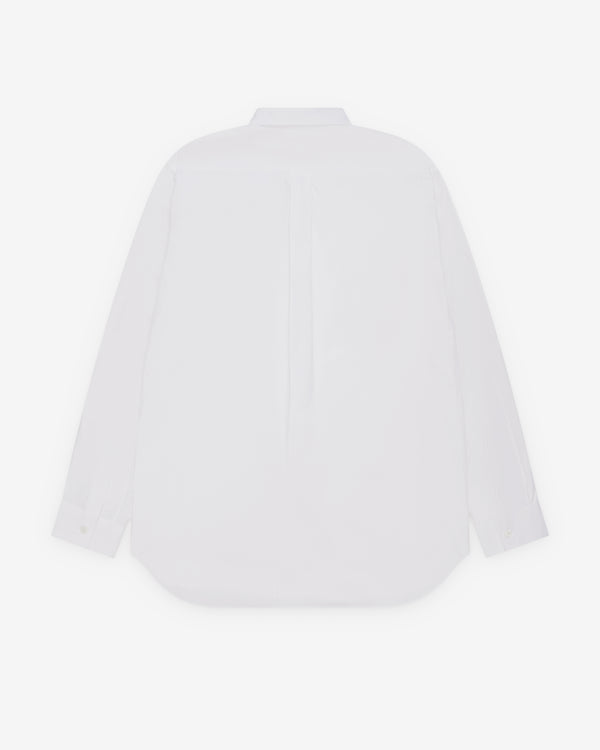 CDG Shirt Forever - Wide Fit Peter Pan Collar Shirt - (White)