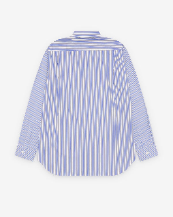 CDG Shirt Forever - Cotton Classic Fit Shirt - (Stripe 1 Mix)