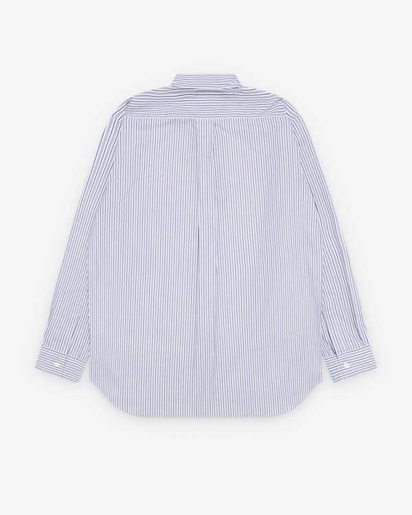 CDG Shirt Forever - Wide Fit Peter Pan Collar Shirt - (Stripe 6)
