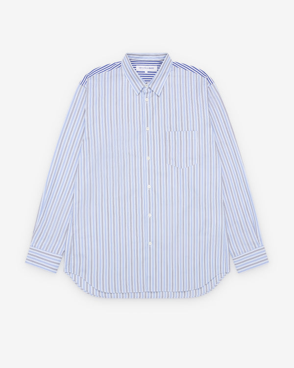 CDG Shirt Forever - Classic Fit Multi Stripe Shirt - (Stripe 2)