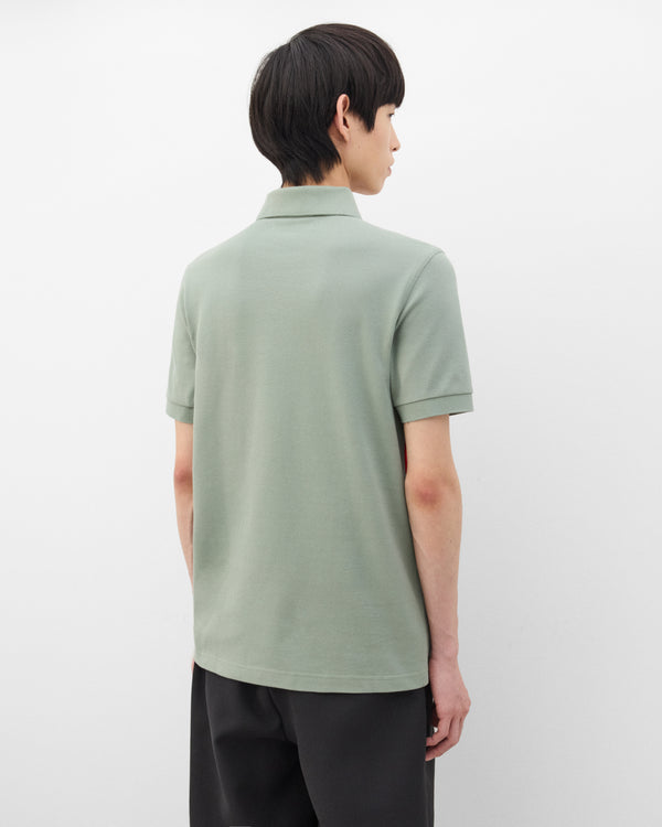 CDG Shirt - Men's Fred Perry Short Sleeve Polo - (Green/Pink/Red)