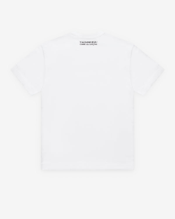 Comme Des Garçons - Six Magazine Flower Bud Print T-Shirt - (White)