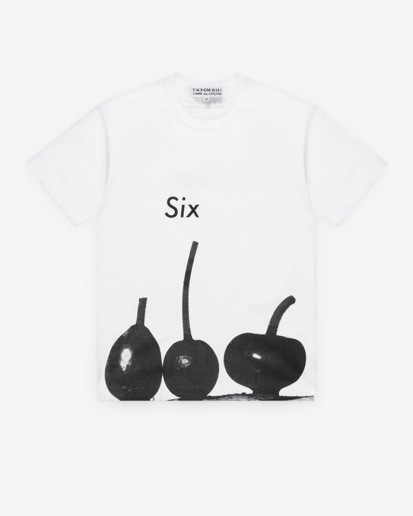 Comme Des Garçons - Six Magazine Fruits Print T-Shirt - (White)