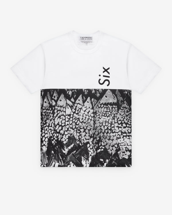 Comme Des Garçons - Six Magazine Fish T-Shirt - (White)