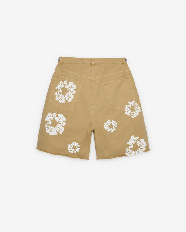 Denim Tears - Men's Chino Wreath Short - (Khaki)