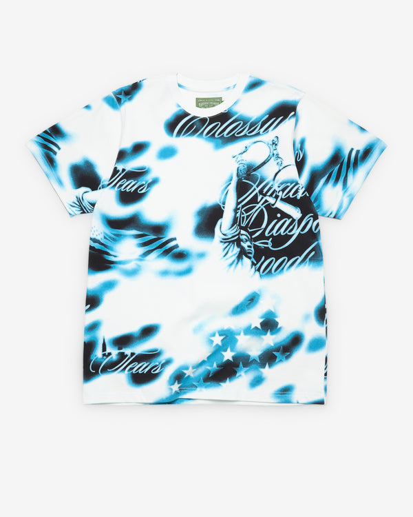 Denim Tears - Men's Cloud Camo T-Shirt - (White)