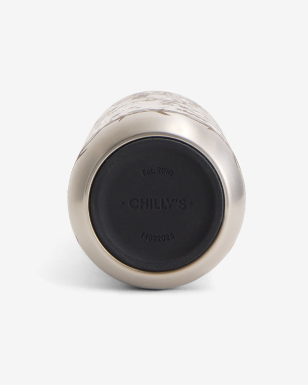 Chopova Lowena - Chilly's Etched Water Bottle - (Silver)