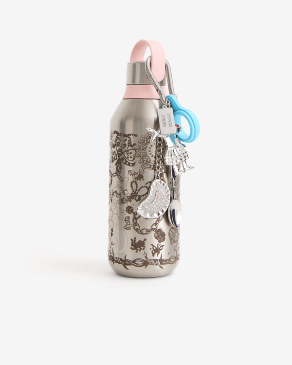 Chopova Lowena - Chilly's Etched Water Bottle - (Silver)