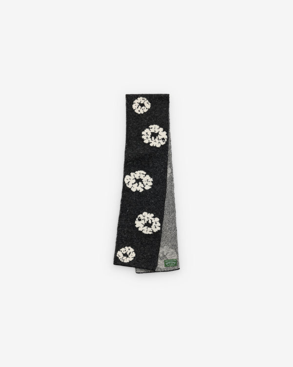 Denim Tears - Men's Cotton Wreath Scarf - (Black)