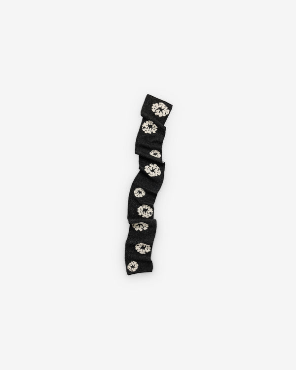 Denim Tears - Men's Cotton Wreath Scarf - (Black)
