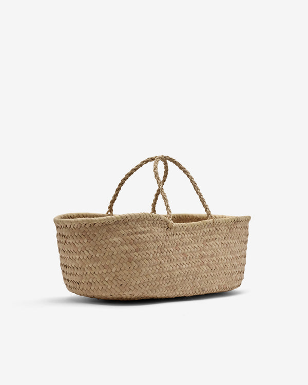 Daniela Gregis - Women's Cesta Basket Luna Bag - (Natural)