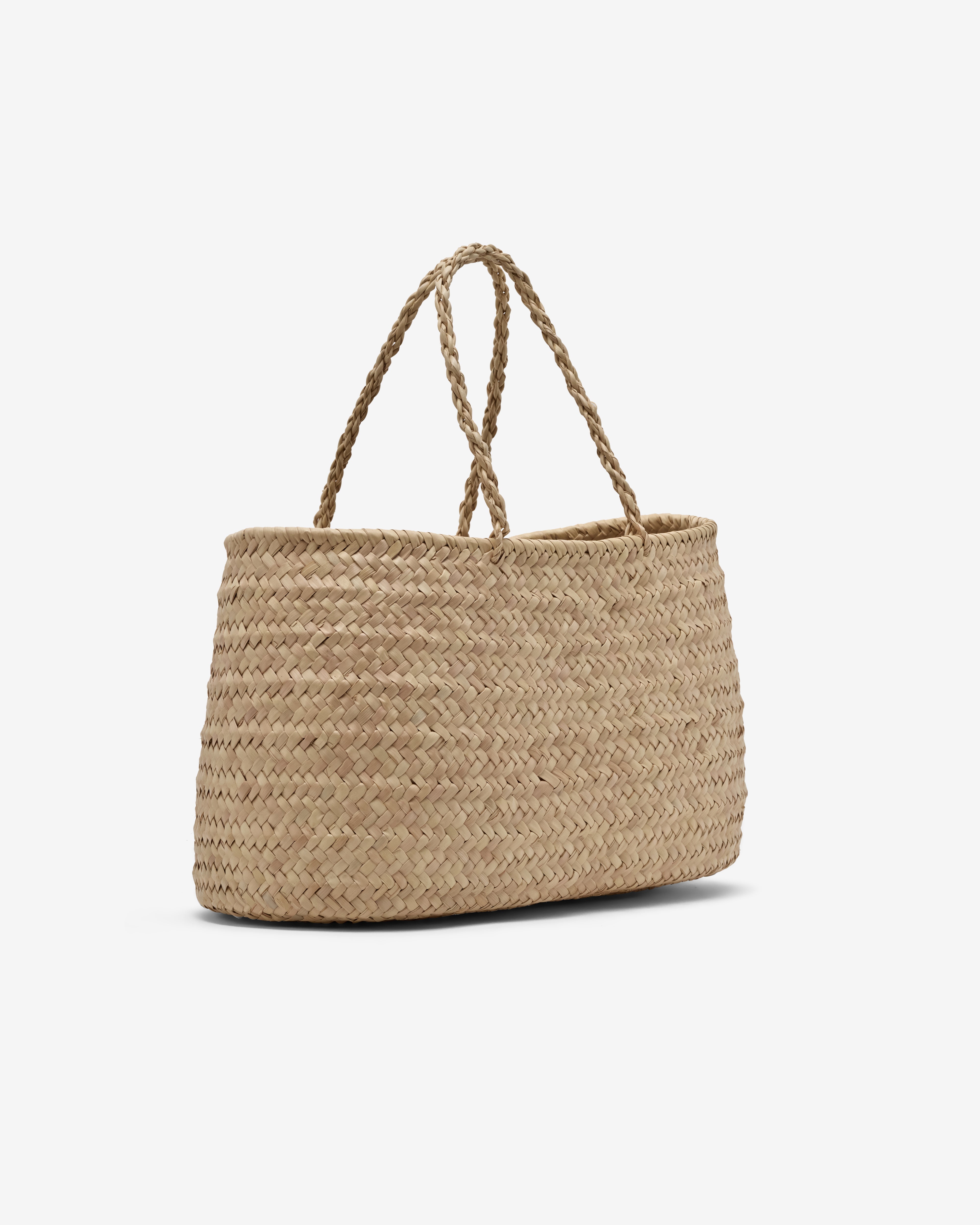 DANIELAGREGIS カゴバッグ Daniela Gregis: Women's Cesta Basket Raccolt Bag (Natural) | Dover
