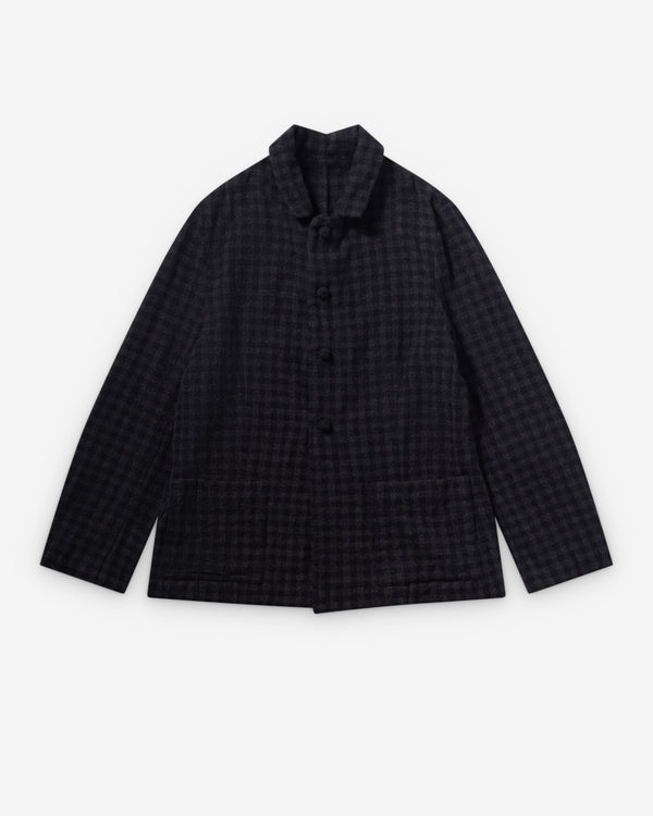 Daniela Gregis - Women's Cashmere Giacca Jacket - (Grey Check)