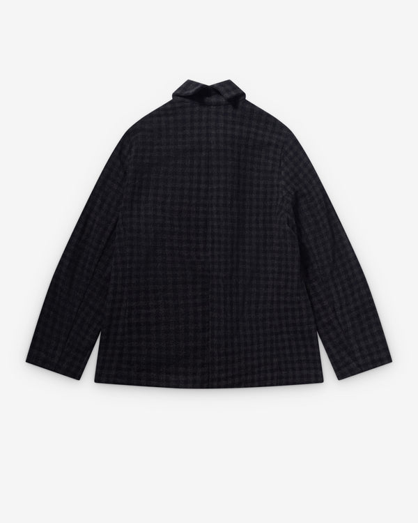 Daniela Gregis - Women's Cashmere Giacca Jacket - (Grey Check)