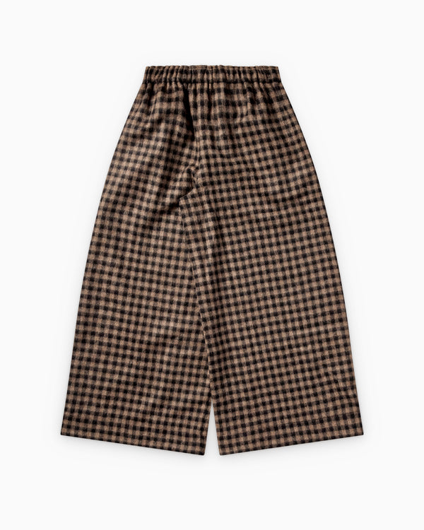 Daniela Gregis - Women's Pantalone Trousers - (Brown/Check)