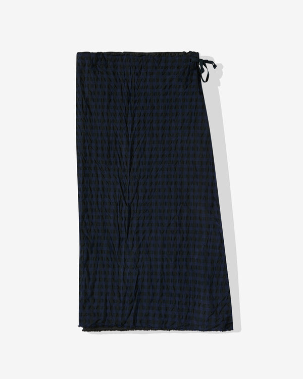 Daniela Gregis - Women's Drawcord Skirt - (Navy/Blue)