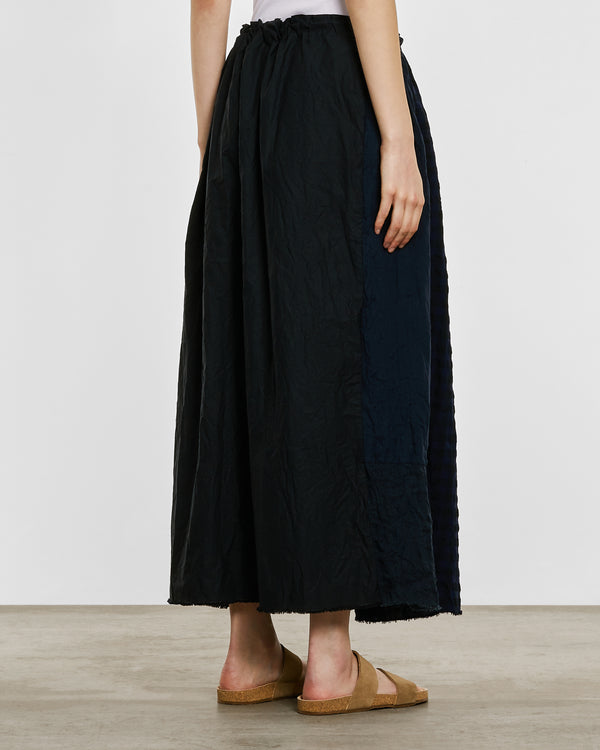 Daniela Gregis - Women’s Drawcord Skirt - (Navy/Blue)