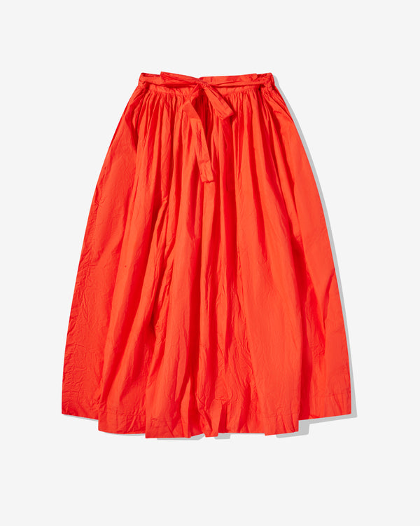 Daniela Gregis - Women's Drawcord Skirt - (Red)