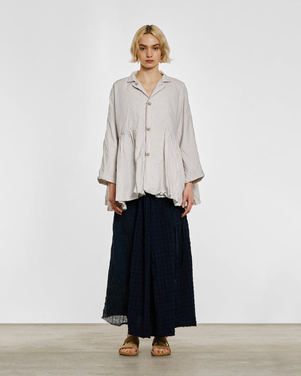 Daniela Gregis - Women’s Drawcord Skirt - (Navy/Blue)