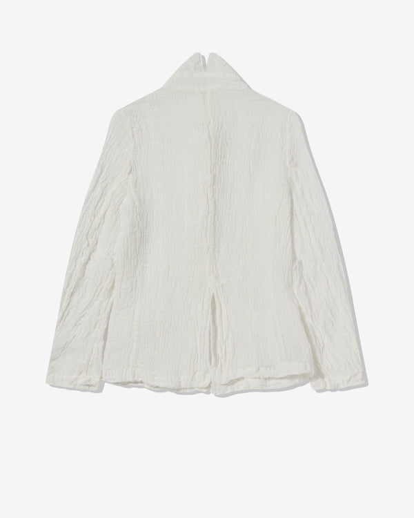 Daniela Gregis - Women’s Stand Collar Jacket - (White)