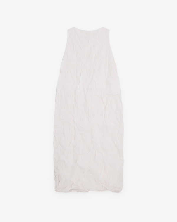 Daniela Gregis - Women’s Washed Cotton Sleeveless Dress - (White)