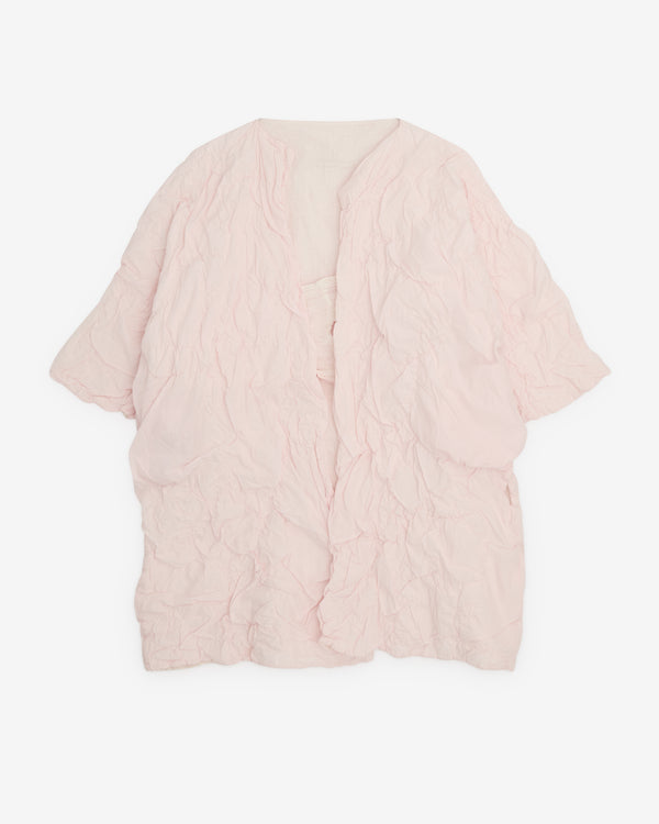 Daniela Gregis - Women’s Collarless Jacket - (Dusty Pink)