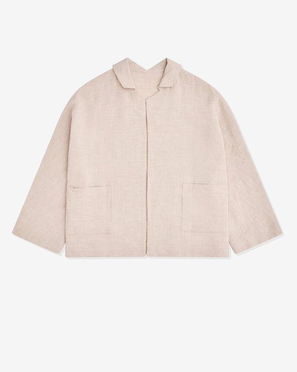 Daniela Gregis - Women's Boxy Jacket - (Natural)