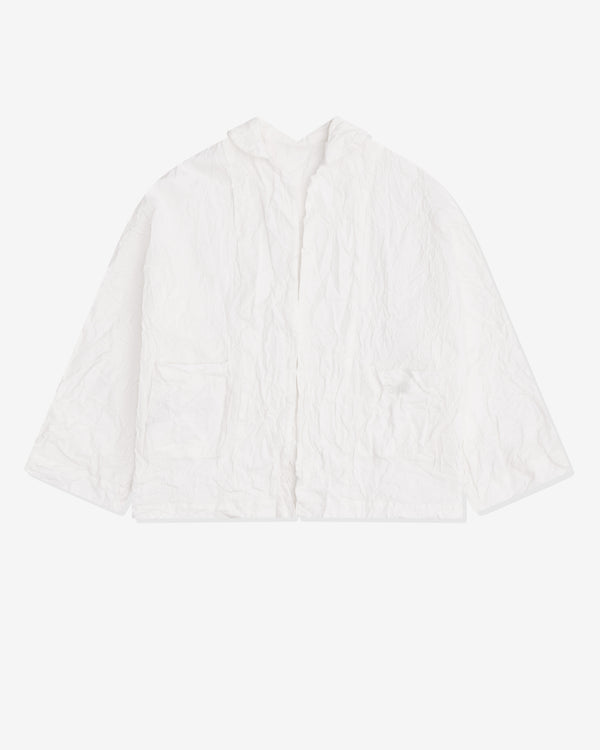 Daniela Gregis - Women's Crinkle Boxy Jacket - (White)