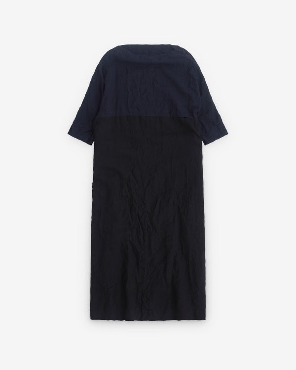 Daniela Gregis - Women’s Two Tone Column Dress - (Black/Navy)