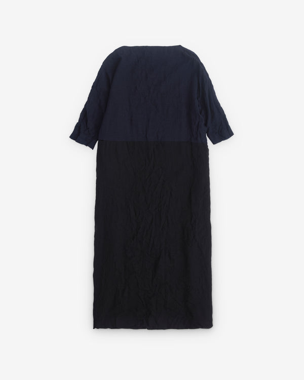 Daniela Gregis - Women’s Two Tone Column Dress - (Black/Navy)