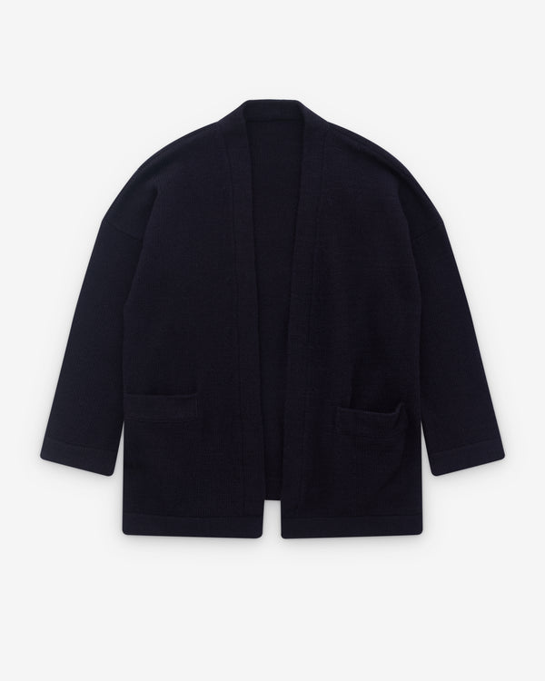 Daniela Gregis - Women’s Cashmere Shawl Collar Cardigan - (Black)