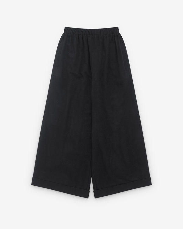 Daniela Gregis - Women’s Wide Leg Trousers - (Black)