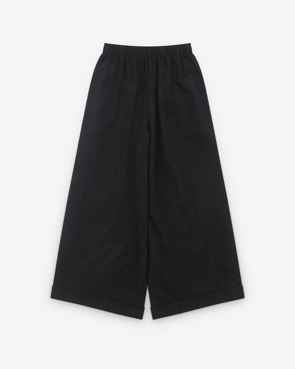 Daniela Gregis - Women’s Wide Leg Trousers - (Black)