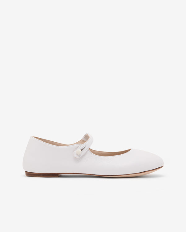 Daniela Gregis - Women's Ballerina Flats - (White)