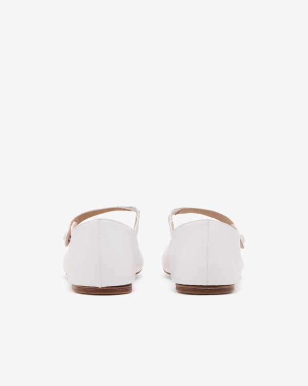 Daniela Gregis - Women's Ballerina Flats - (White)