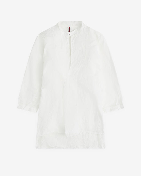 Daniela Gregis - Women’s Split Collar Shirt - (White)