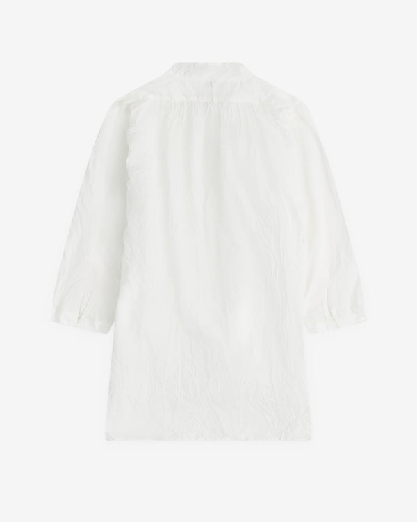 Daniela Gregis - Women’s Split Collar Shirt - (White)