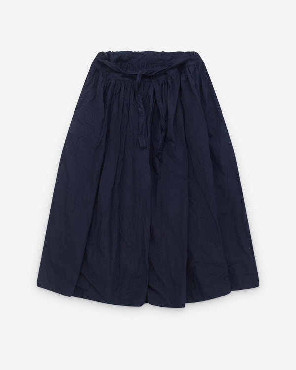 Daniela Gregis - Women’s Tie Waist Skirt - (Navy)