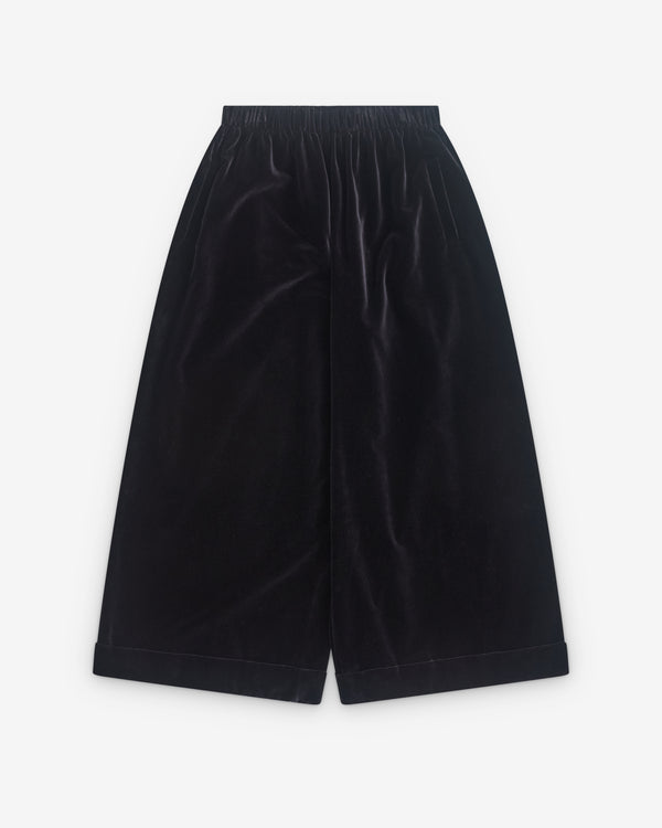 Daniela Gregis - Women’s Wide Leg Trousers - (Black)