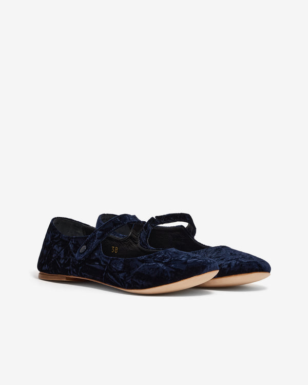 Daniela Gregis - Women’s Mary Jane Ballerina - (Navy)