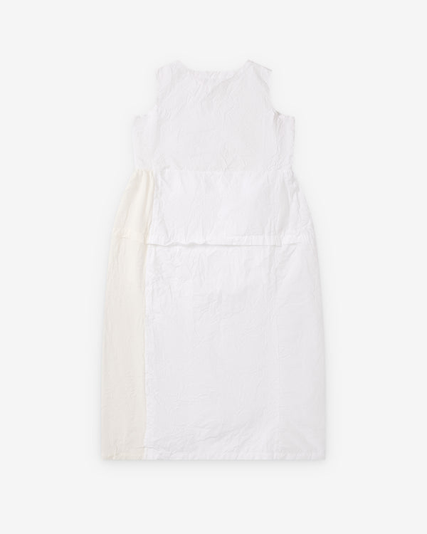 Daniela Gregis - Women's Scamiciato Sleeveless Dress - (White/Beige)