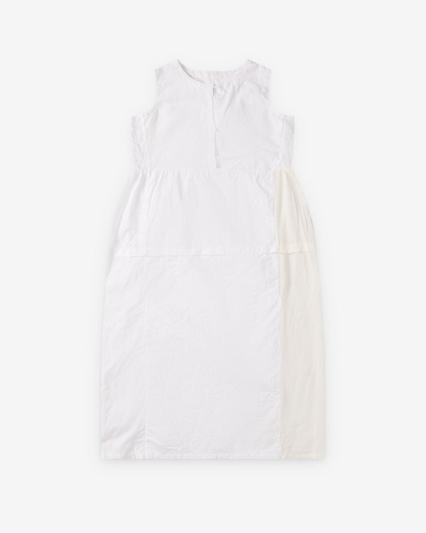 Daniela Gregis - Women's Scamiciato Sleeveless Dress - (White/Beige)