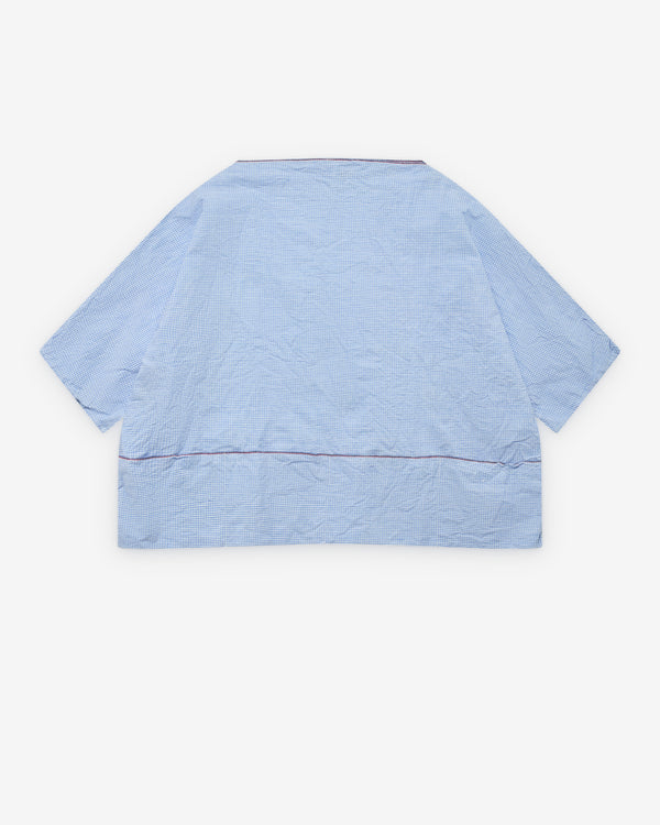 Daniela Gregis - Women's Boat Neck Top - (Blue)