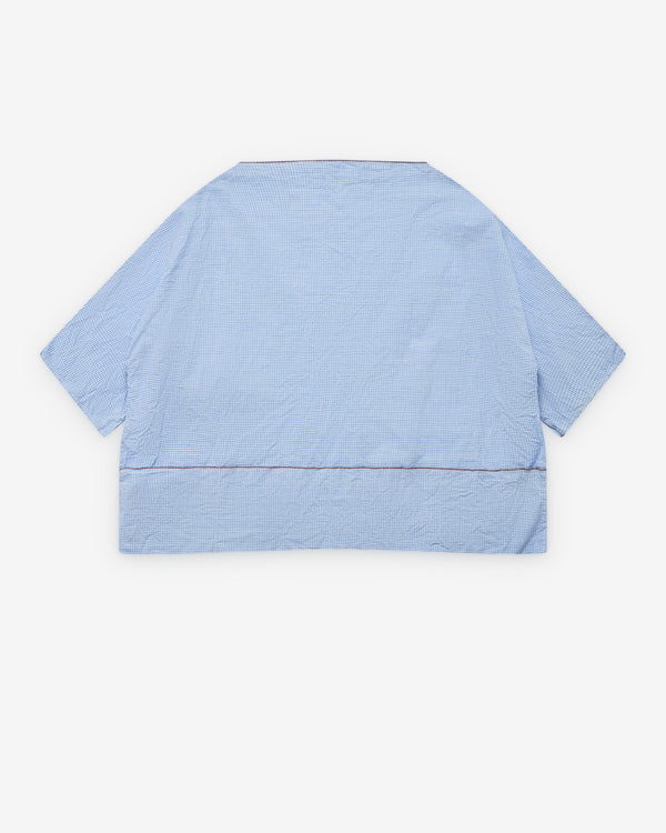 Daniela Gregis - Women's Boat Neck Top - (Blue)